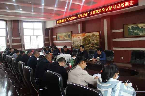 隴運(yùn)集團(tuán)公司召開“不忘初心、牢記使命”主題教育黨支部書記培訓(xùn)會(huì)