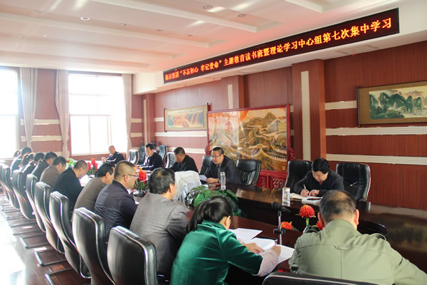 隴運集團公司黨委召開“不忘初心、牢記使命”主題教育讀書班暨理論學習中心組第七次集中學習（擴大）會議